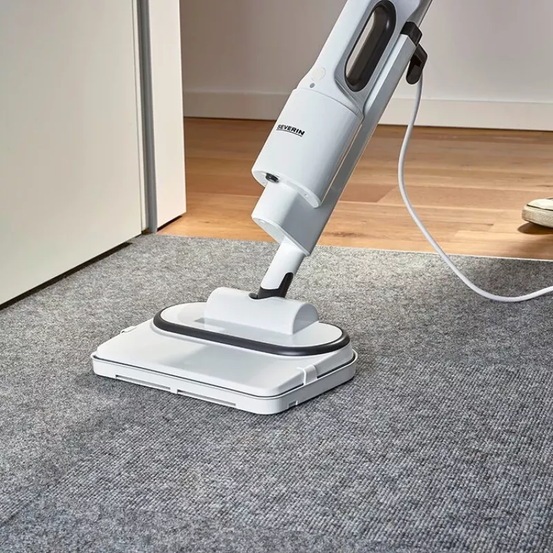 Limpiador a vapor portátil Severin SC 7142 0,4 L 1500 W Antracita Blanco