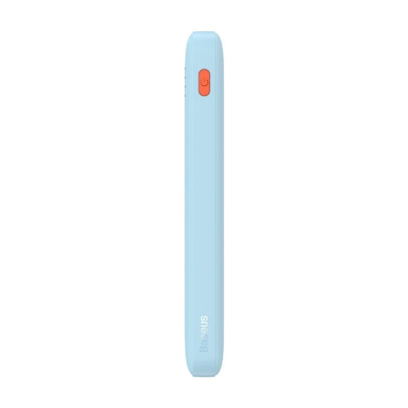 Batería portátil Baseus Airpow 10000 mAh, 20W, LiPo, USB-C + USB-A, azul