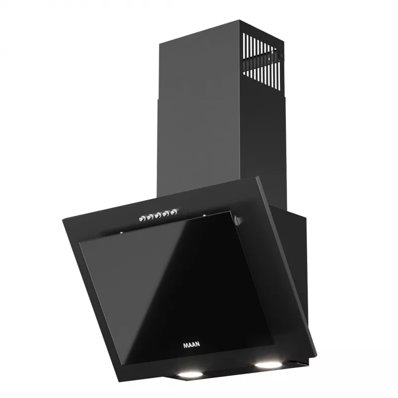 Campana extractora MAAN Vertical PG 50, negro mate