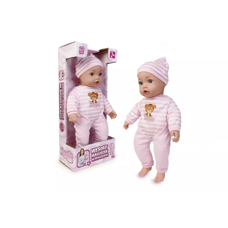 Muñeca bebé Artyk Natalia 45 cm – muñeca de cuerpo blando, tamaño 45 cm