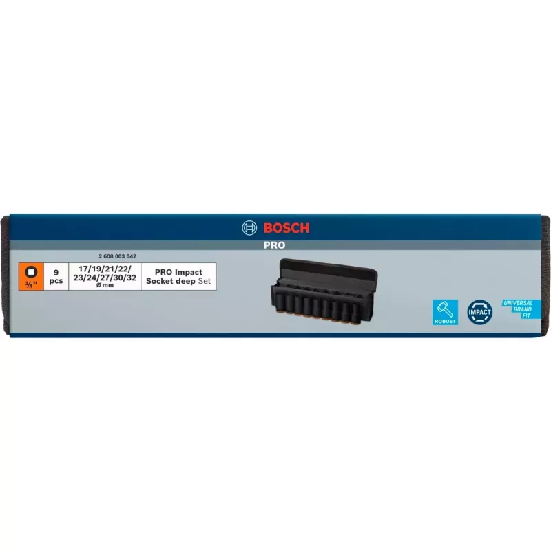 Set de vasos Bosch PRO 3/4