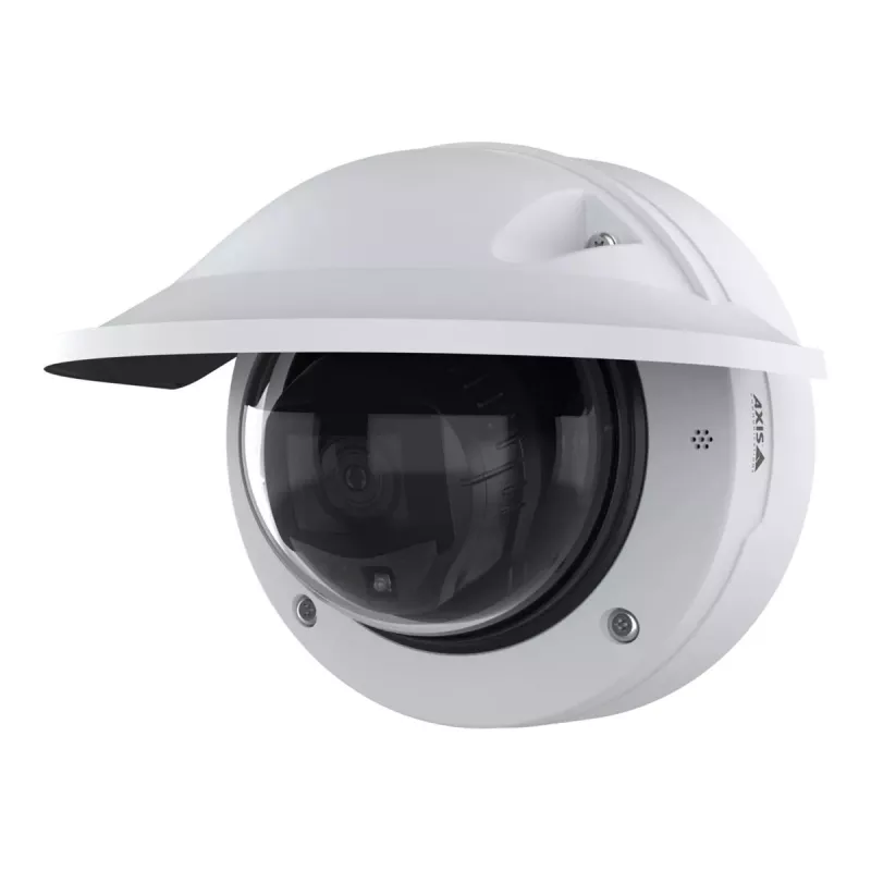 Cámara de seguridad IP domo Axis P3287-LVE, 5MP, varifocal 3-8,5 mm, 0,02 lux, interior/exterior, antivandálica, techo/pared