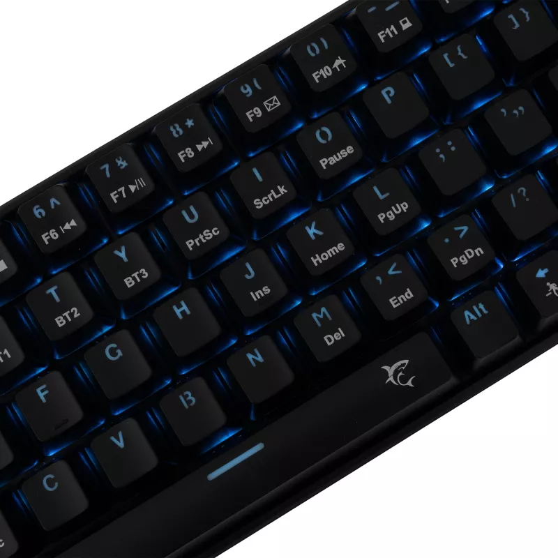 White Shark Kaiken GK-003111 Premium Line Teclado mecánico, Red Switch, distribución US