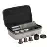 Set cafetera portátil Outin Nano 7500mAh (verde) + funda protectora
