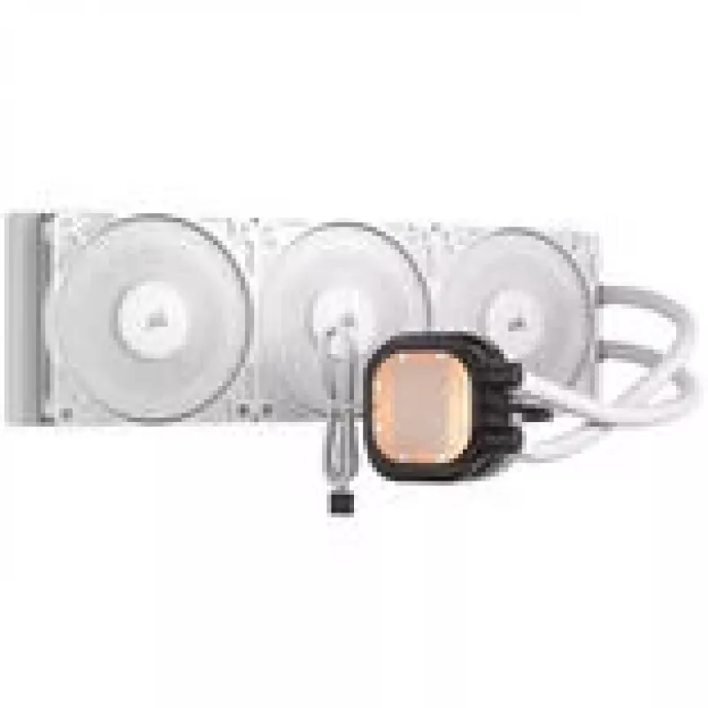 Refrigeración líquida todo en uno Corsair Nautilus 360 RS 12 cm blanco