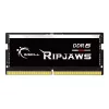 SO-DIMM 32 GB DDR5-5600, memoria RAM negra, F5-5600S4645A32GX1-RS, Ripjaws, INTEL XMP
