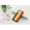 Funda protectora Man and Wood Galaxy S20+ reggae negra