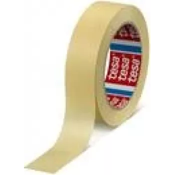 Cinta de carrocero Tesa 4323 Light Crepe 50 m x 25 mm beige