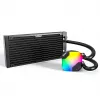 Refrigeración líquida todo en uno para CPU Montech Hyper Flow ARGB 240 mm, negro