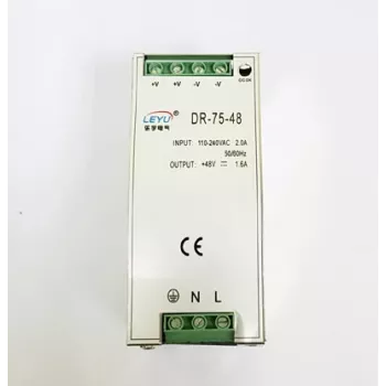 Fuente de alimentación extra digital DIN-75-48 48V 1,6A adaptador de carril DIN conmutado