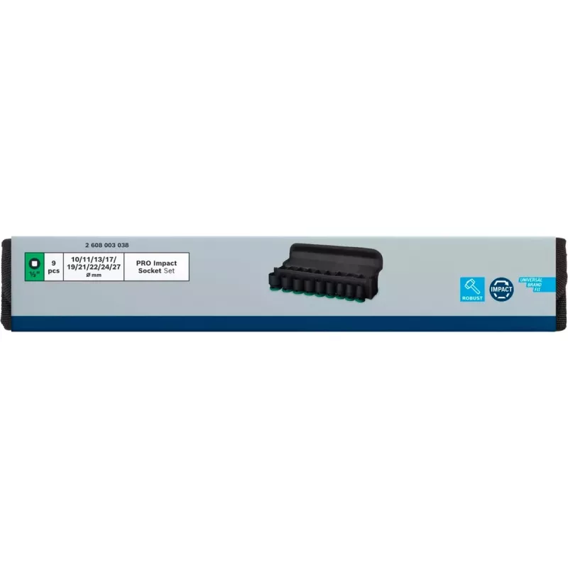 Set de llaves de impacto Bosch Powertools PRO 1/2