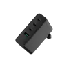 Cargador NATEC NUC-2234 para dispositivos móviles portátil, smartphone Negro CA carga rápida interior