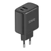 Cargador de pared SAVIO LA-06/B 30 W, USB-A + USB-C, Quick Charge, Power Delivery 3.0, negro