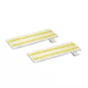 Kärcher Set de bayetas universales para suelo EasyFix Mop, bayetas desechables Blanco, Amarillo