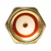 Cable coaxial DeLOCK 88475 0,32 m RP-SMA dorado negro