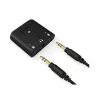 RØDE AI-Micro interfaz de audio móvil, 2x entradas TRS/TRRS de 3,5 mm, salida de auriculares de 3,5 mm, USB-C, negra
