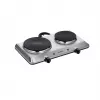 Placa de cocina de sobremesa Severin DK 1014 con placa cerrada 2 zonas control por mandos giratorios