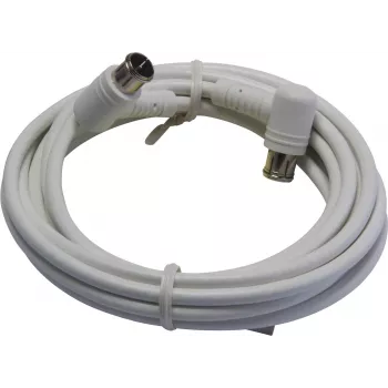 Triax 389328 cable coaxial 1,5 m F blanco (389328)