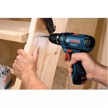 Bosch GSR 10,8-2-LI Professional Keyless negro, azul, rojo
