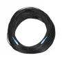 Latiguillo de fibra óptica Extralink SC/UPC – SC/UPC, monomodo G.657.A2, simplex, plano Drop, 15 m