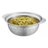 GEFU colador de cocina PREMIO G-28132, 27 cm malla de acero inoxidable, colador de mano