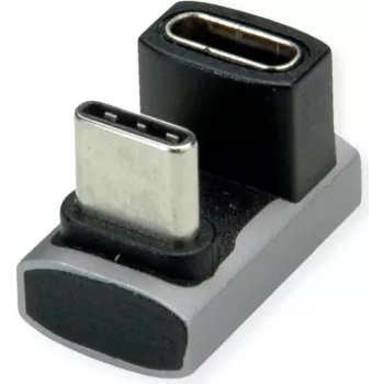 Adaptador ROLINE USB4 40G Type-C macho/hembra 360° aluminio (12.03.2935)