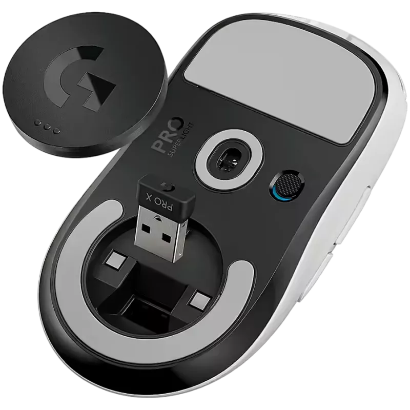 Ratón gaming inalámbrico compacto LOGITECH G PRO X SUPERLIGHT 2c - BLANCO - 2,4 GHz - EER2-933