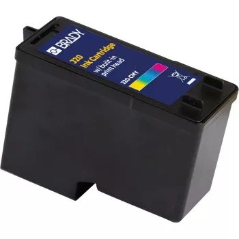 Cartucho de tinta pigmentada CMY Brady J20-CMY para impresión en color (cian/magenta/amarillo)