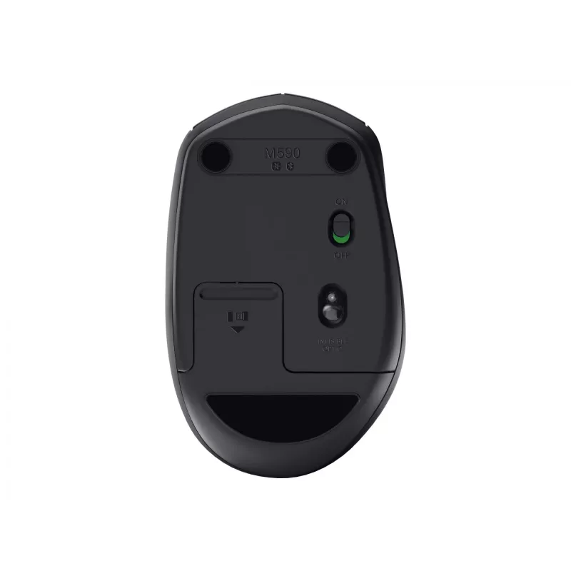Logitech M590 Ratón para diestros RF Inalámbrico+Bluetooth Óptico 1000 DPI