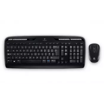 Teclado inalámbrico Logitech MK330 US negro