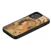 Funda para móvil Man and Wood para iPhone 12 mini — serie Zodiac, negra