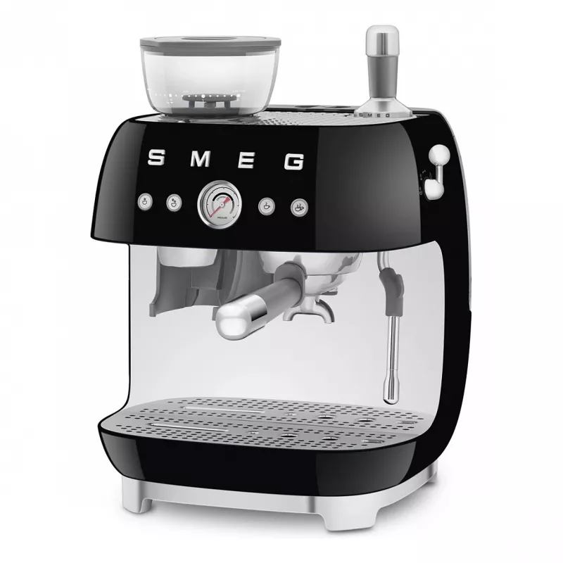 Cafetera espresso SMEG EGF03BLEU. Cafetera superautomática 50s Style. negra