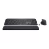 Logitech MX Keys combo for Business Gen 2 teclado y ratón incluidos oficina RF Wireless + Bluetooth AZERTY francés grafito