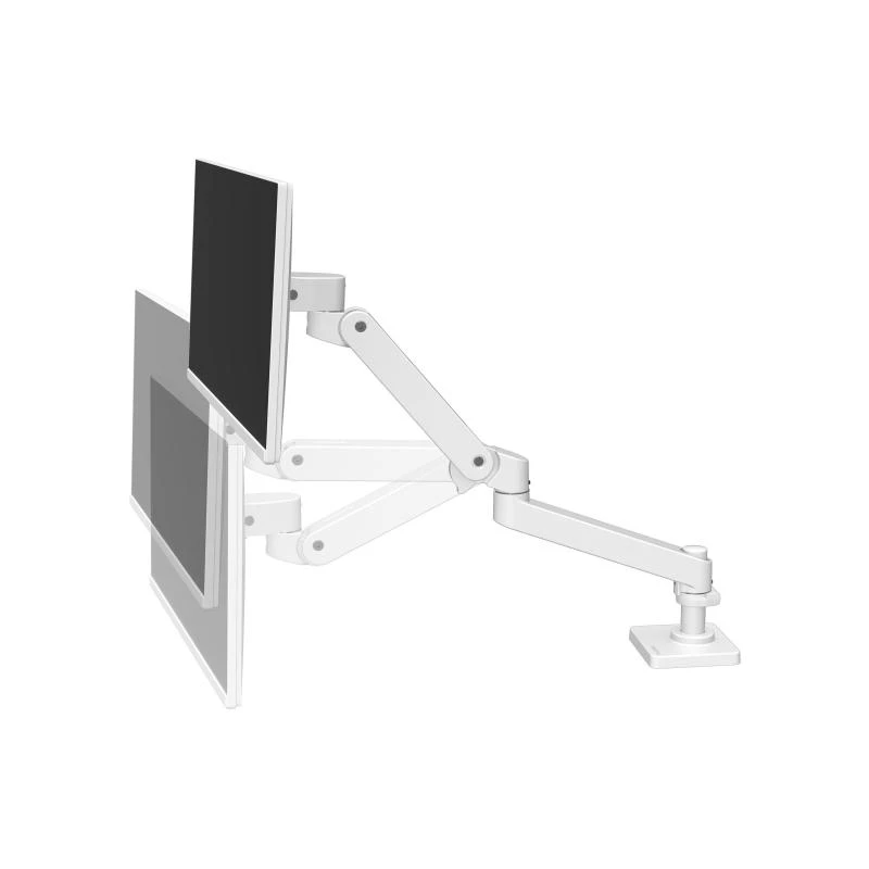 Ergotron LX Pro - Kit de montaje (brazo de monitor) - para pantalla LCD - aluminio - blanco - tamaño de pantalla: hasta 86,4 cm (hasta 34 inch) (45-682-290)