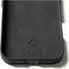 Mujjo Full Leather Case MagSafe funda para iPhone 17 negro