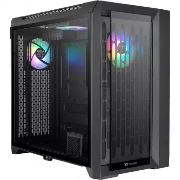 Caja de PC Thermaltake CTE C750 TG ARGB Full Tower negra