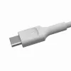 Cable USB-C-USB-C PowerStream 100W trenzado 1,2m blanco