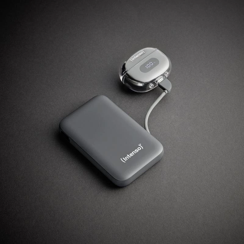 Batería externa USB 10000 mAh/Gris S10000 7333034 Intenso