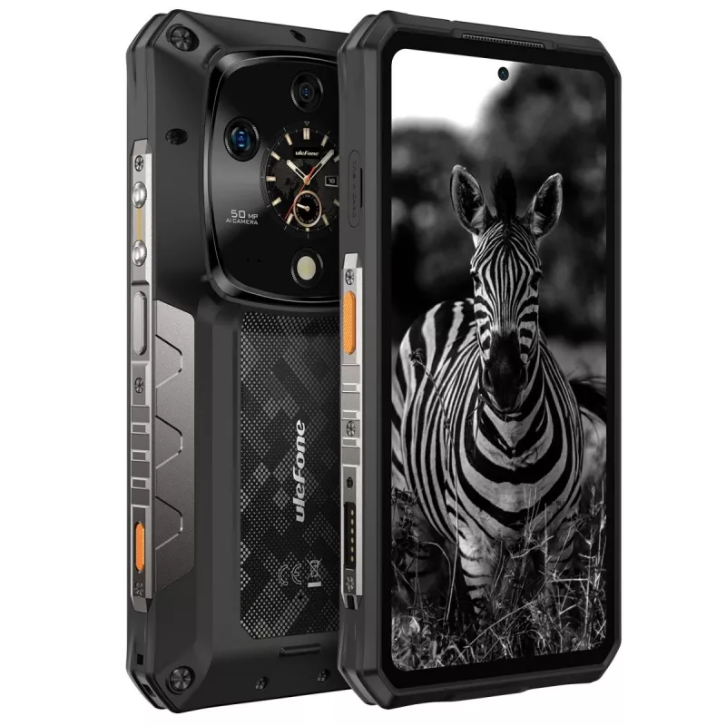 Smartphone resistente UleFone Armor 28 Ultra 5G — 16 GB RAM, 1 TB almacenamiento, Negro