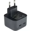 Cargador para smartphone Inter-Tech PD-2036, negro, AC, interior