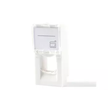 Toma de pared Lanview LKS840 1 puerto Euro 45x22,5