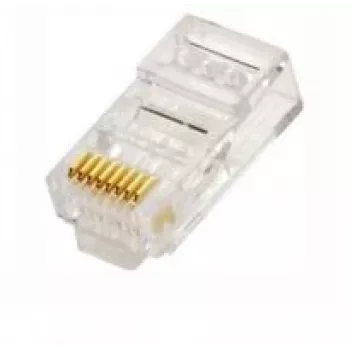 Conectores macho RJ45 extra digital LYUS005 set de 100, para cable Ethernet, compatibles con Cat5e/Cat6