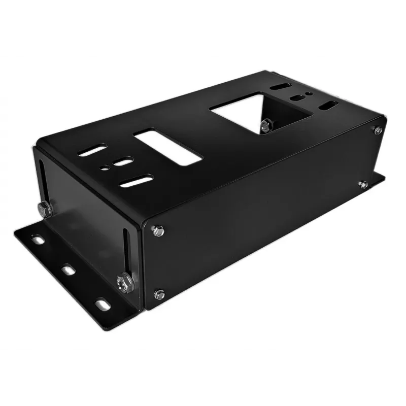 Base de montaje 10,5-16 cm ZINC RAL7016 para motores NICE, FAAC, GENIUS, BENINCA, KEY, CAME, ROGER
