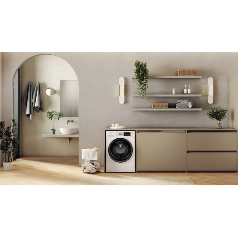 Lavadora Indesit FFD 11489 BV EE, A, carga frontal, capacidad de lavado 11 kg, 1351 rpm, profundidad 60,5 cm, blanca | Whirlpool