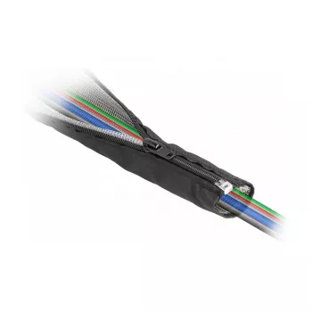 DeLOCK Funda de malla de apantallamiento EMI 1 m x 25 mm negro