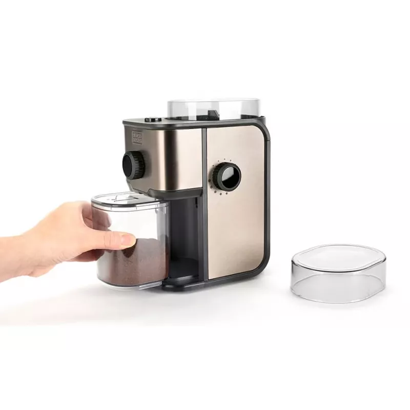 Molino de café Black & Decker ES9080020B, acero inoxidable