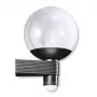 Lámpara de pared exterior Steinel L 400 S E27 — 1 bombilla, casquillo E27, clase de protección II, negro