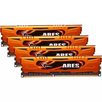 DIMM 32 GB DDR3-1600 (4x 8 GB) quad kit, memoria F3-1600C10Q-32GAO, Ares, INTEL XMP, Lite Retail