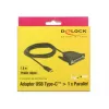 Cable paralelo DeLOCK 62980 negro 1,8 m