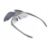 Gafas de tiro WOSPORT 6055T con 3 lentes intercambiables y correa ajustable